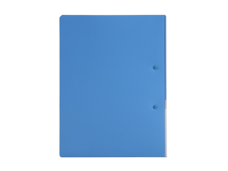 齐心(Comix)单强力文件夹 A602 A4 15mm 蓝色