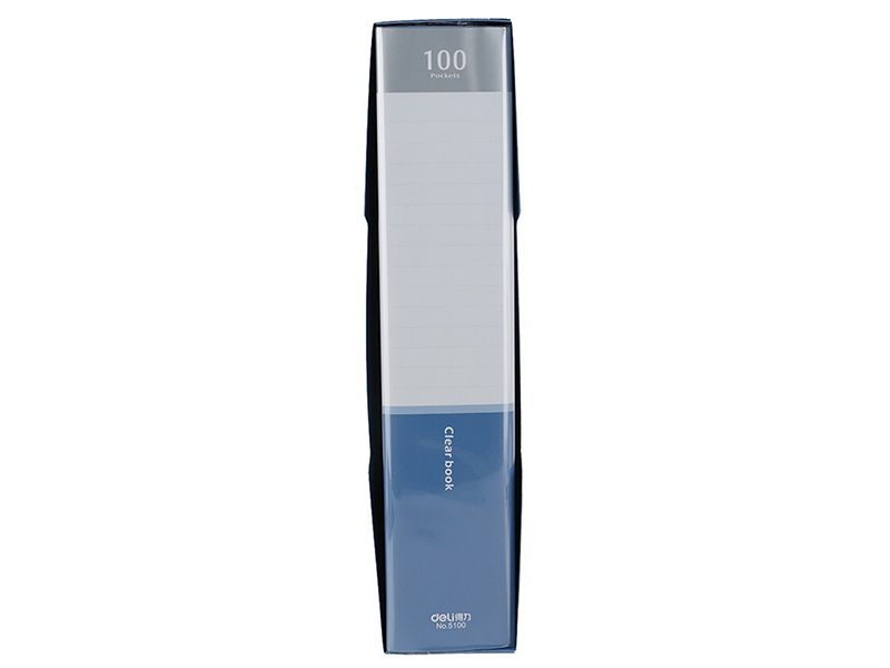 得力资料册 5100 A4 100页
