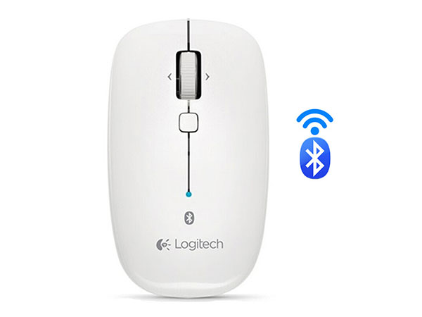 罗技(Logitech)M558蓝牙无线鼠标 MAC苹果家用办公电脑笔记本鼠标白色