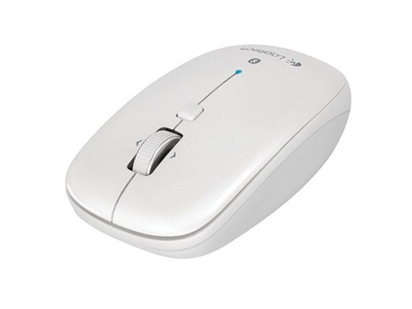 罗技(Logitech)M558蓝牙无线鼠标 MAC苹果家用办公电脑笔记本鼠标白色