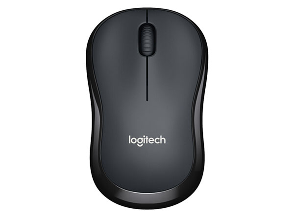 罗技（Logitech）M220 无线静音鼠标 畅销外形 灰色