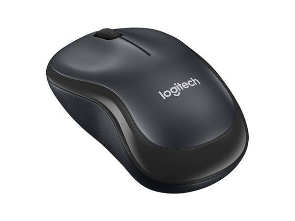 罗技（Logitech）M220 无线静音鼠标 畅销外形 灰色