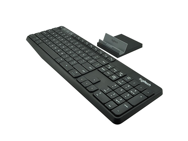 罗技（Logitech）K375s无线蓝牙双模式键盘  黑色
