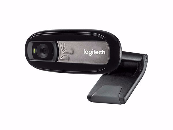 罗技（Logitech）C170 网络摄像头 黑色