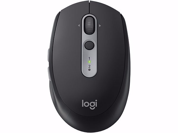 罗技（Logitech）M590 多设备静音无线鼠标 侧键 石墨黑