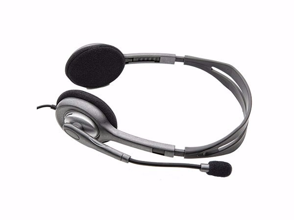 罗技（Logitech） H110 多功能头戴式立体声耳机耳麦 H110