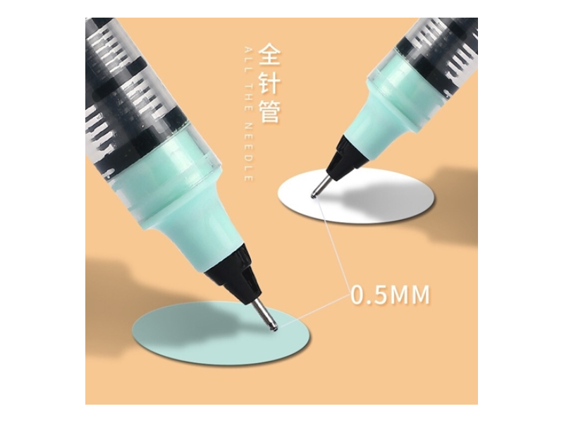得力S658黑色签字笔