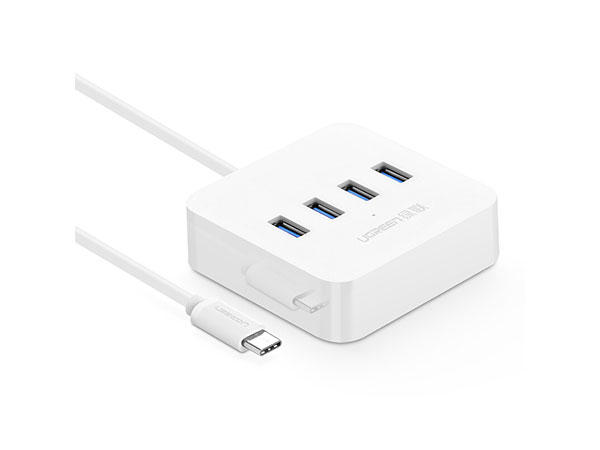 绿联30316 TYPE-C转4口USB3.0HUB