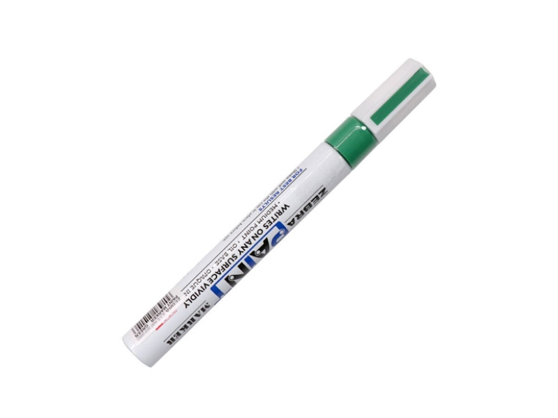 斑马（ZEBRA）大油漆笔 PAINT-MOP-200MZ 1.5mm（200m）绿色