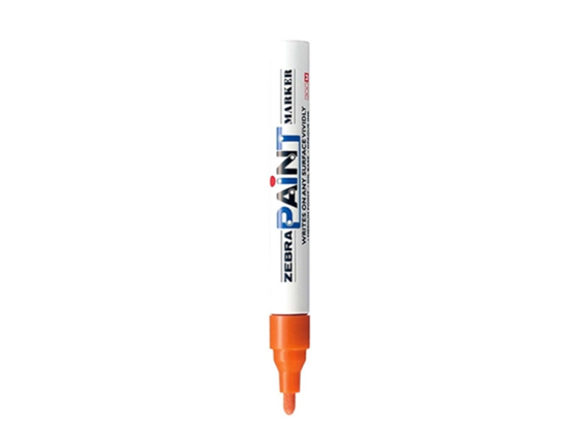 斑马（ZEBRA）大油漆笔 PAINT-MOP-200MZ 1.5mm（200m）橙色