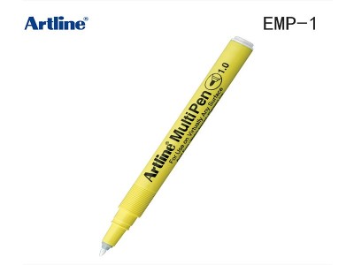 旗牌雅丽水性记号笔EMP-1（1.0mm白色）