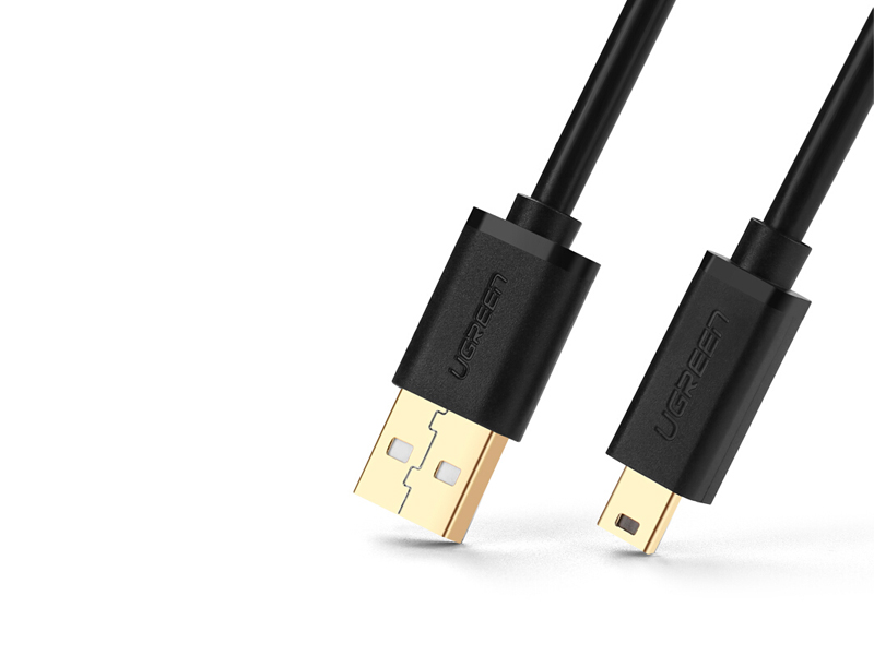 绿联10385集线器USB 转Mini 5P线1.5米