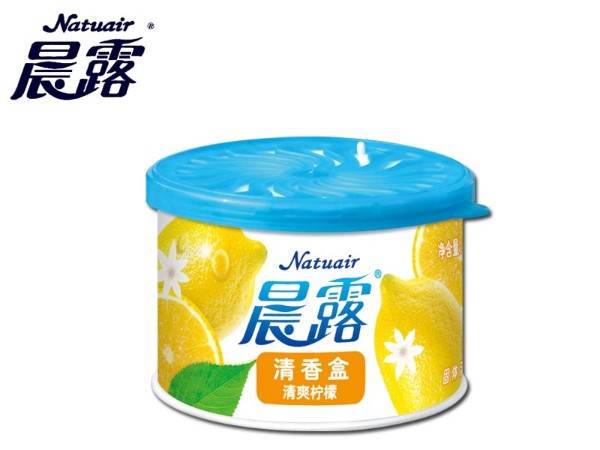 晨露 柠檬香型100g  固体清香剂厕所除臭剂