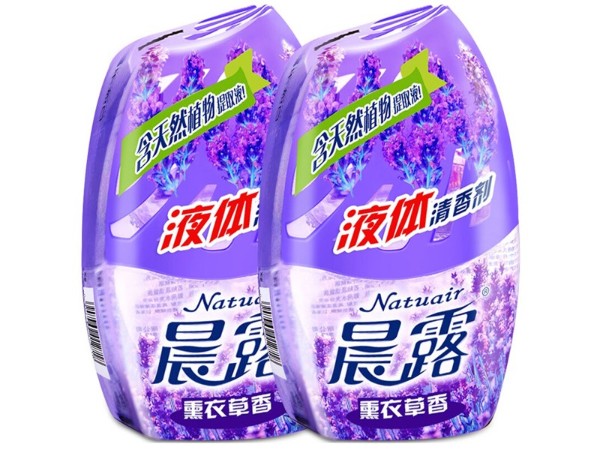 晨露 薰衣草香型400ml  液体清香剂厕所除臭剂