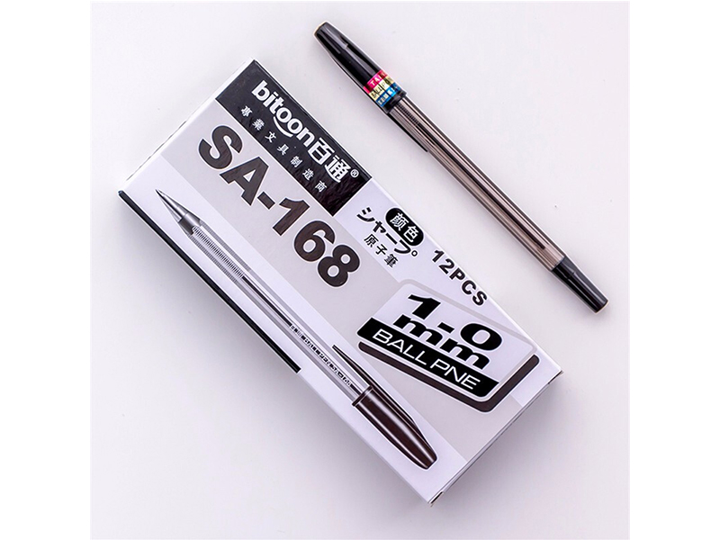 百通圆珠笔SA-168 黑色