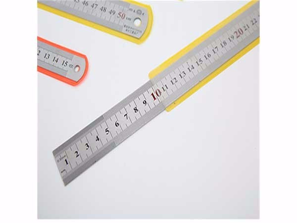 曙光测量用品 绘图钢直尺钢尺直尺 20CM钢直尺 不锈钢材