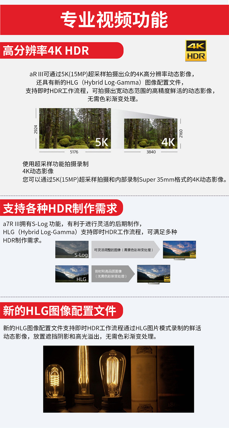 索尼（SONY）ILCE-7RM3/A7R3/a7Rm3全画幅微单相机 单机身（不含镜头） 官方标配