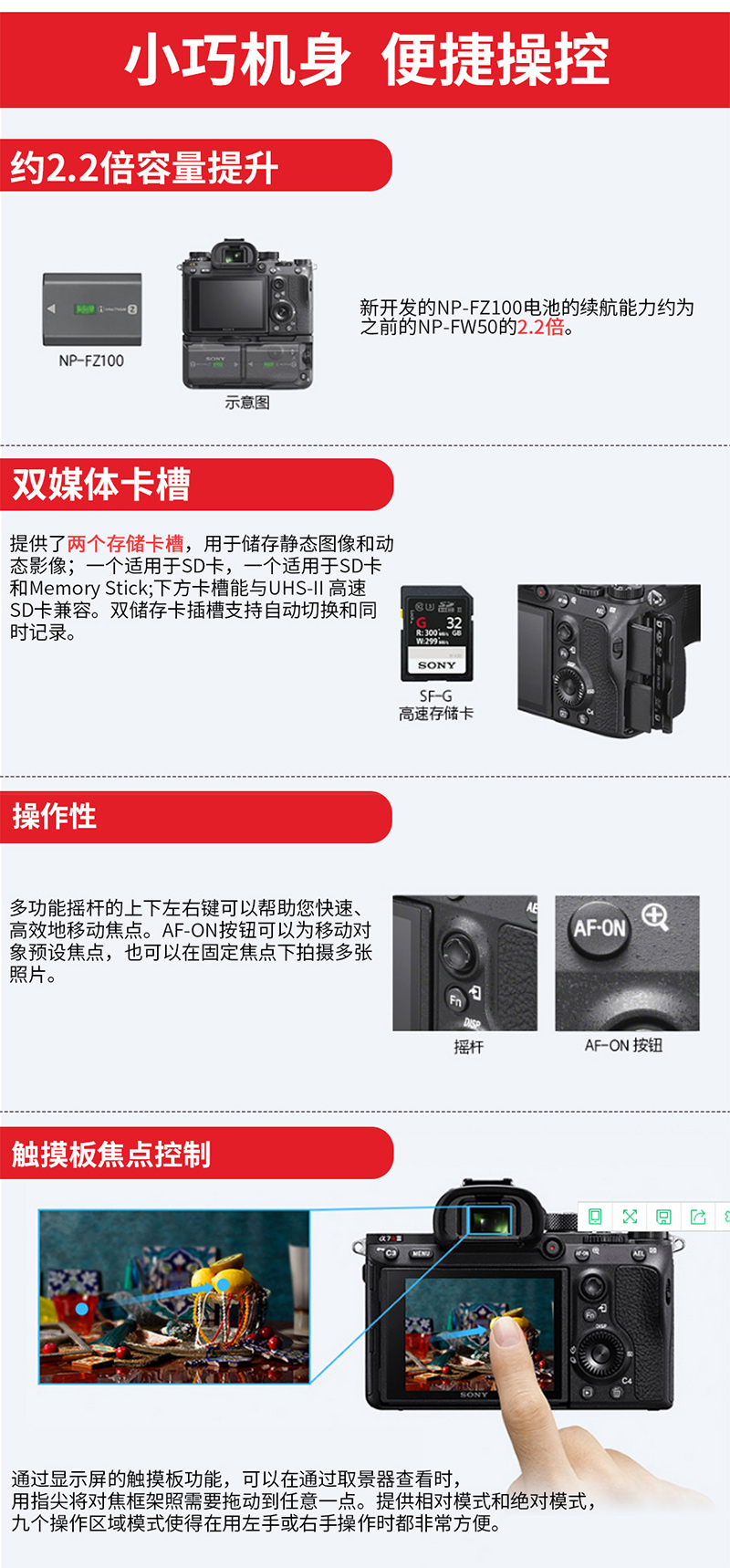 索尼（SONY）ILCE-7RM3/A7R3/a7Rm3全画幅微单相机 单机身（不含镜头） 官方标配