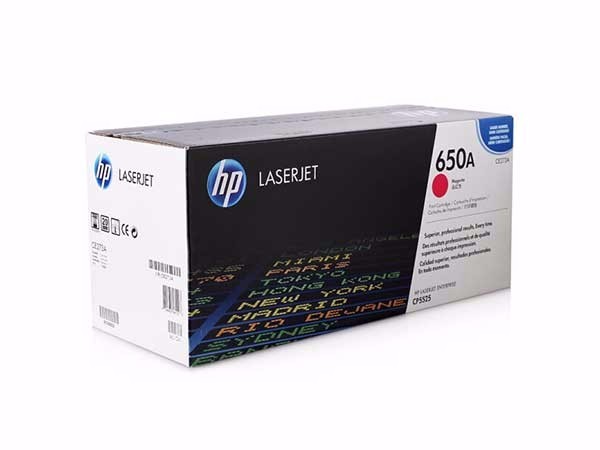 惠普 CE273A 650A原装硒鼓品红色 适用于LaserJet CP5520