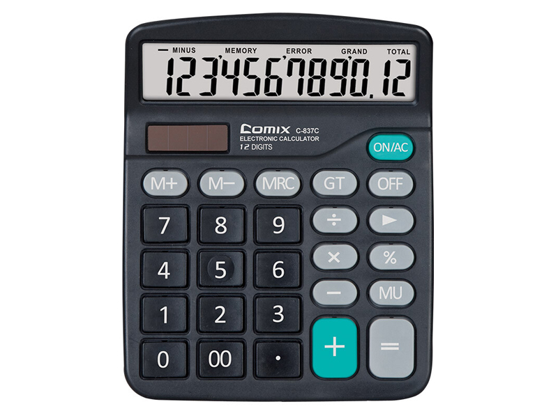 齐心C-837C办公计算器