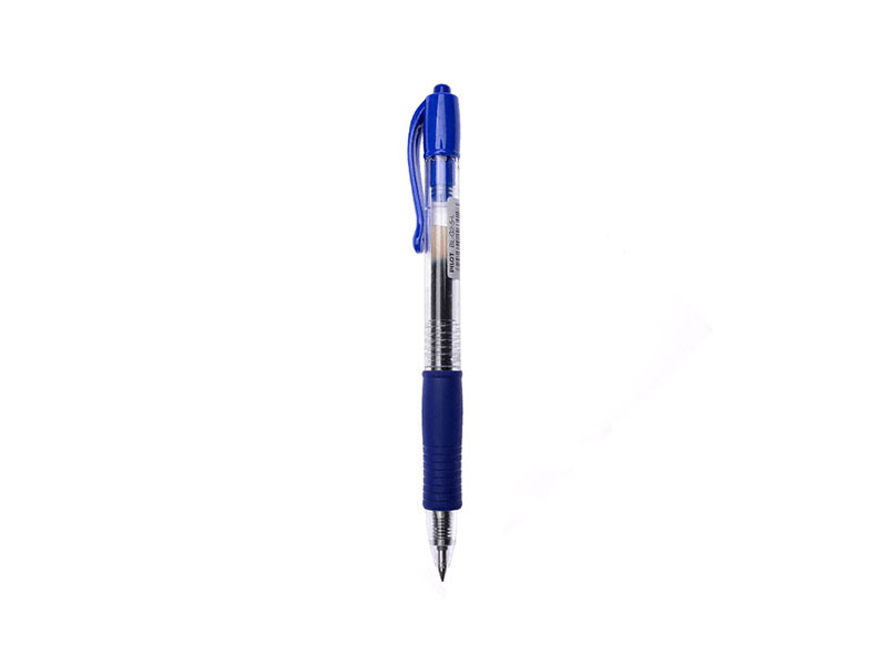 百乐（PILOT）BL-G2-5 按制中性笔 按动啫喱笔 签字笔中性笔 0.5mm 12支/盒蓝色