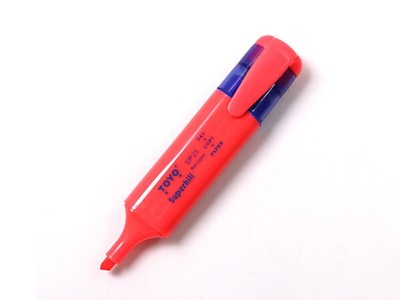 SP25东洋荧光笔 红色