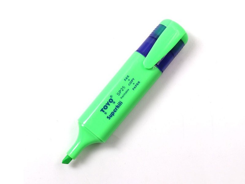 SP25东洋荧光笔 绿色