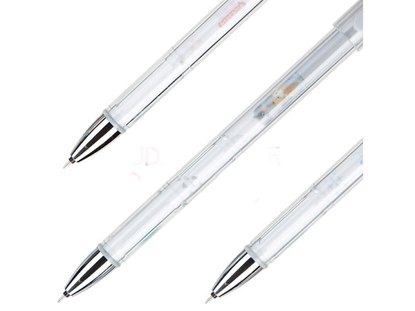 得力(deli) DL-A651 萌趣热敏可擦0.5mm中性笔全针管水笔 12支盒