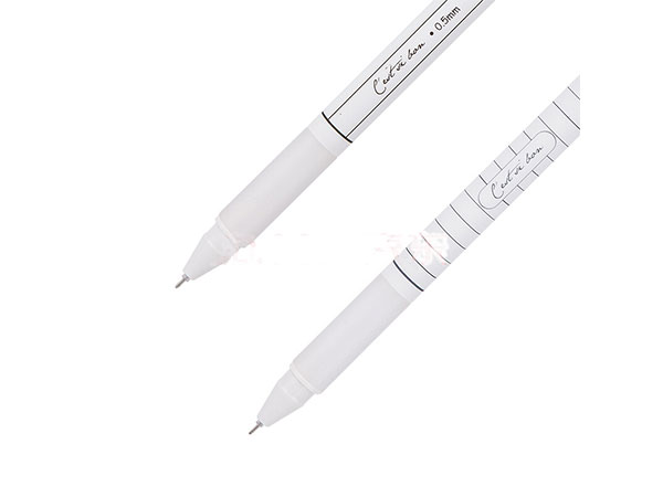 得力(deli) DL-A453 方寸格速干0.5mm全针管中性笔水笔签字笔 12支盒