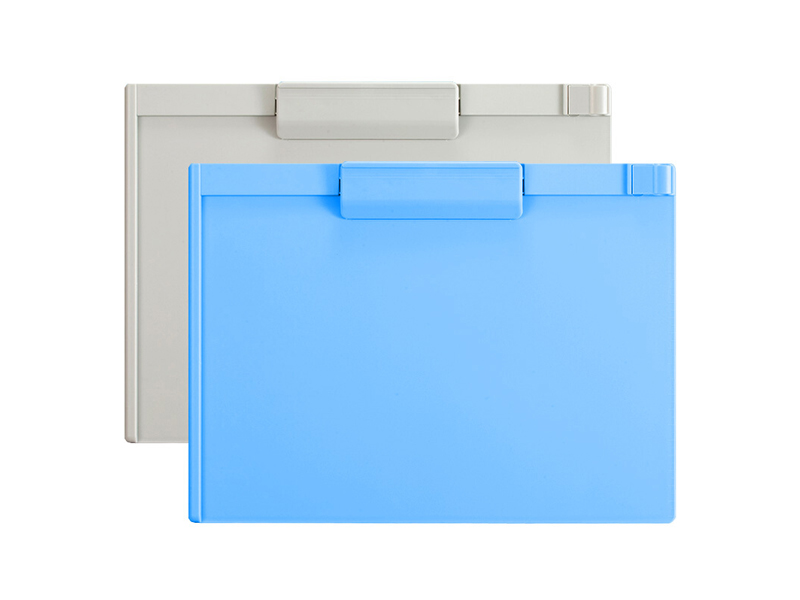 齐心A7054 便携式书写板夹 蓝色
