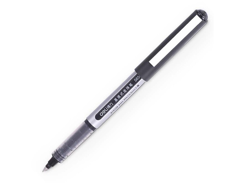 得力S656宝珠笔0.5MM （黑色）